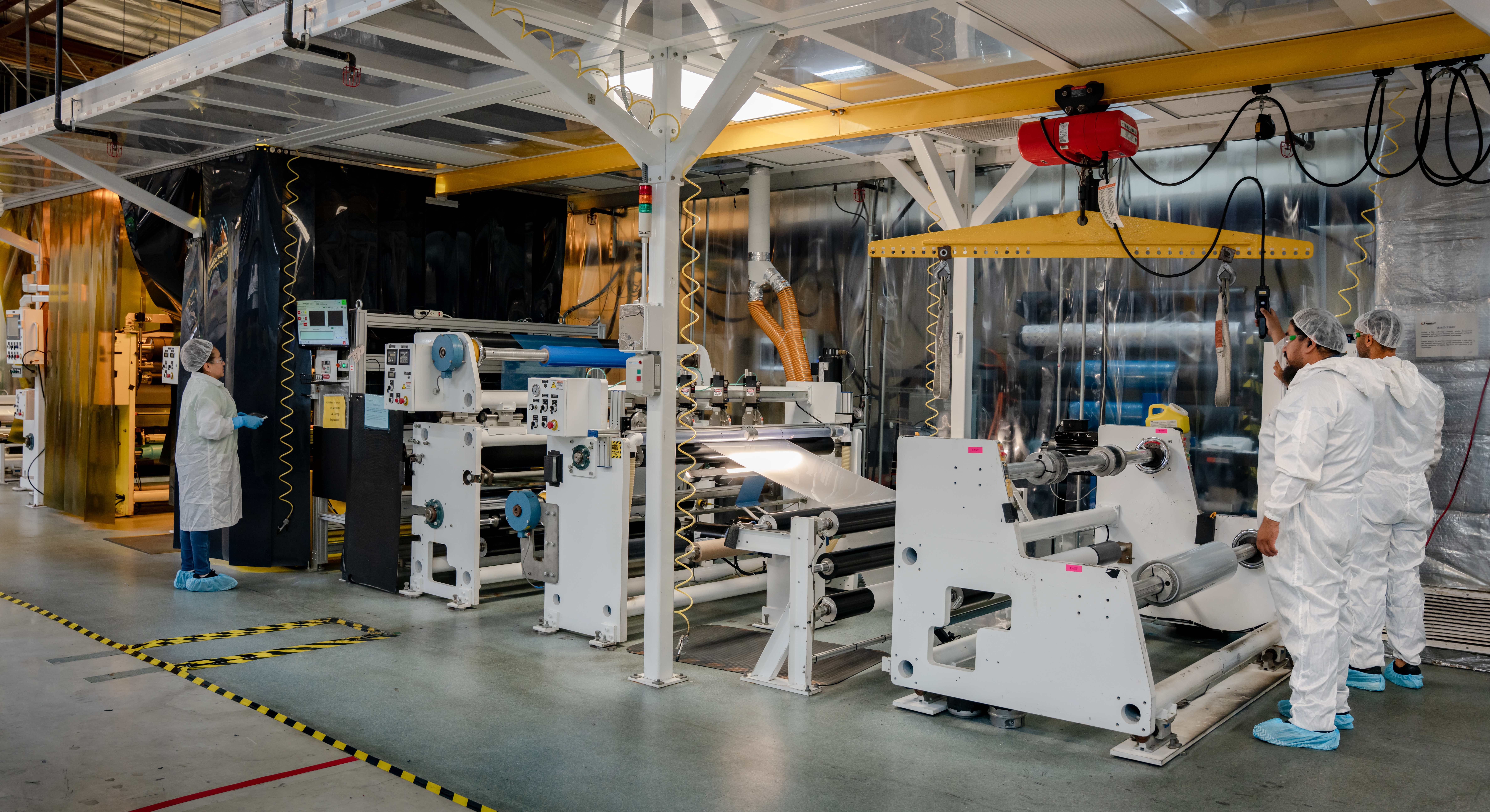 Luminit’s roll-to-roll (R2R) manufacturing line
